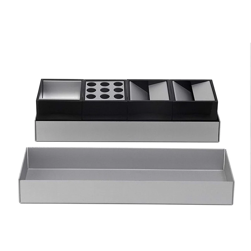 Aluminum Desk Set CANARIE by Bruno Munari