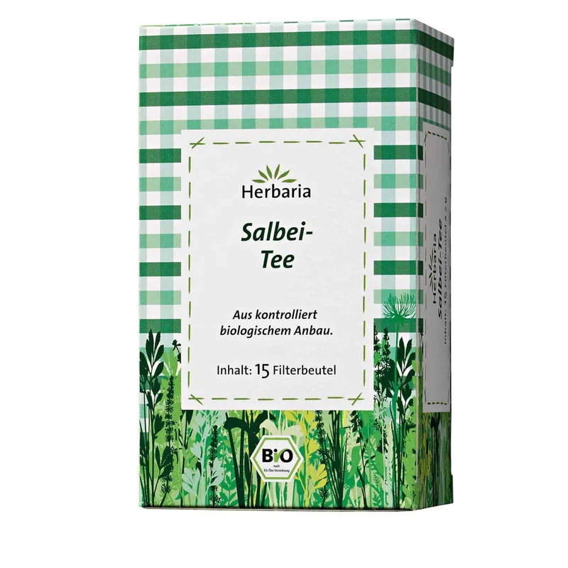 Herbaria-Salbei-Tee Bio 15 Filterbeutel