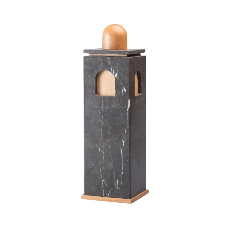 Marble and Wood Box QUBA by Gabriele D'Angelo for Kimano
