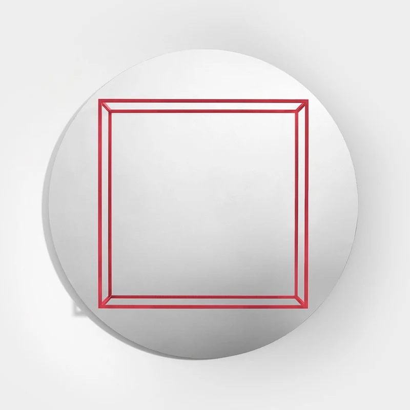 Metal Tray SURFACE + BORDER No. 1 by Ron Gilad