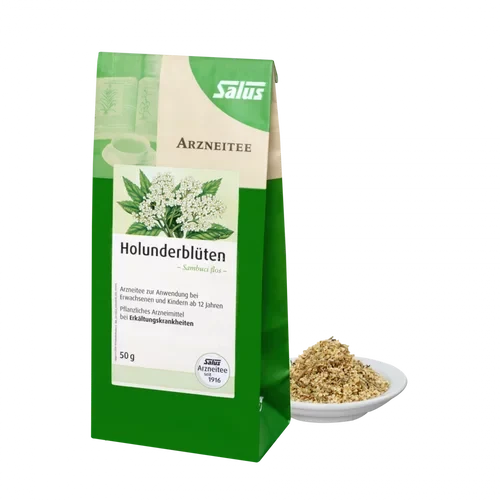 Salus Holunderblüten Tee Bio, Sambuci flos 50g