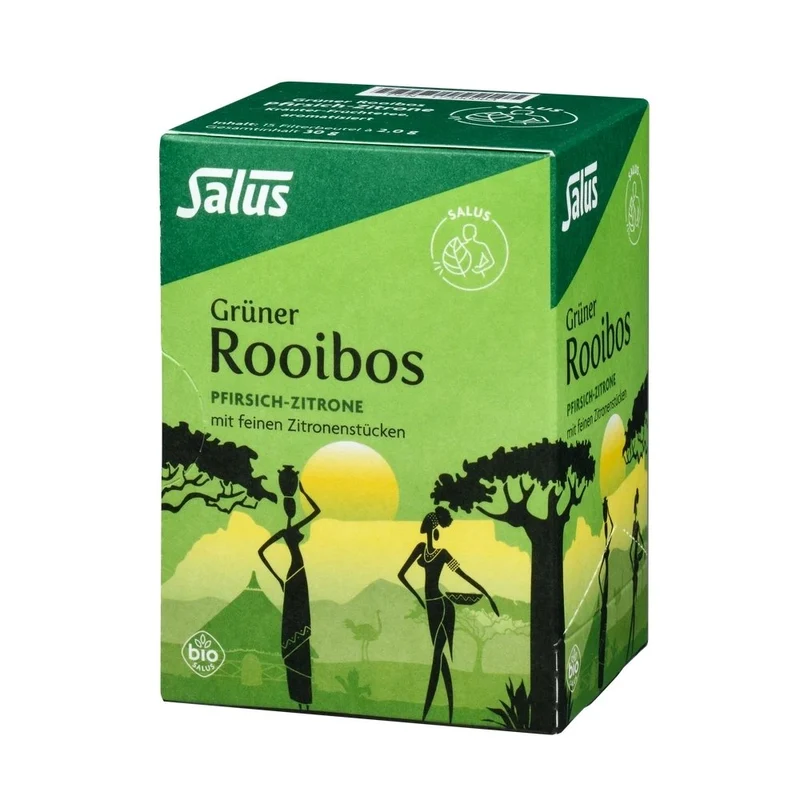 Salus Grüner Rooibos Pfirsich Zitrone Bio 15 Filterbeutel 30g