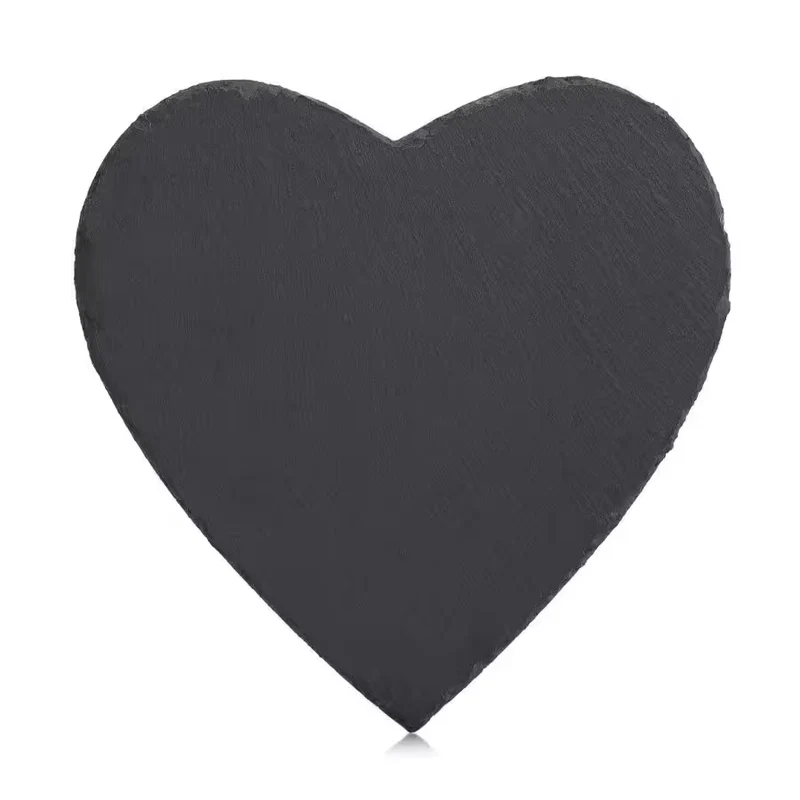 Servierplatte „Heart“, Schiefer