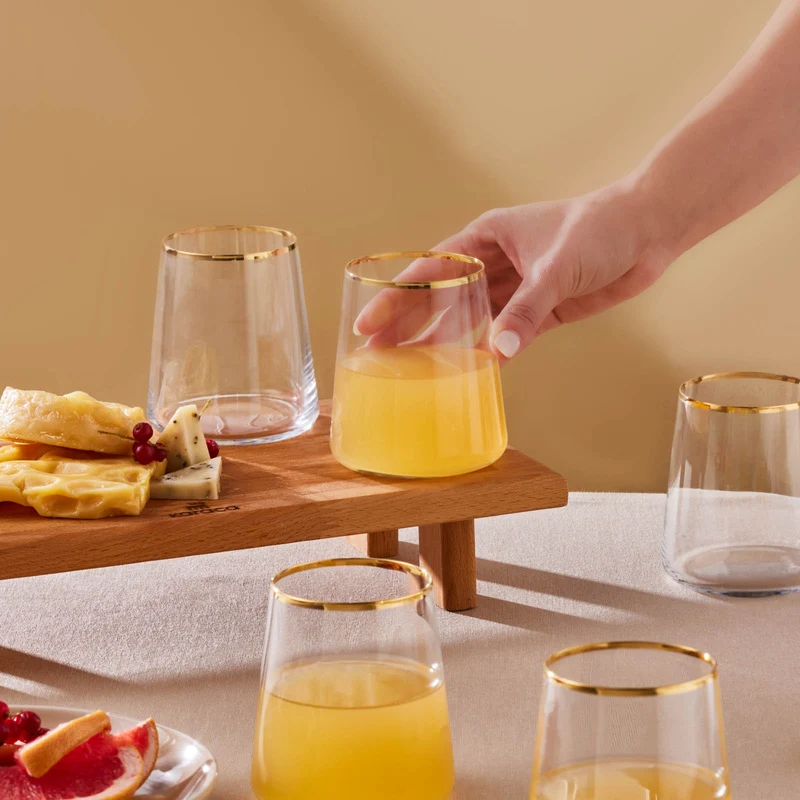 Karaca Orlando 420 Ml 6 Teiliges Wasserglas Set