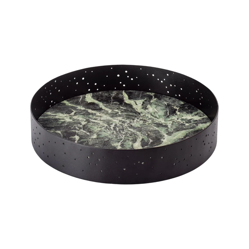 Marble and Steel Centrepiece ECLITTICA by Stella Orlandino