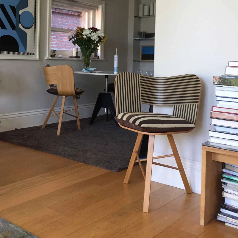 Three Legs Chair TRIA WOOD by Colé Italia