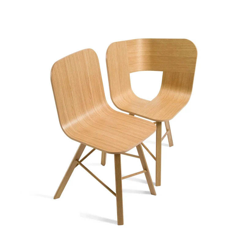 Three Legs Chair TRIA WOOD by Colé Italia