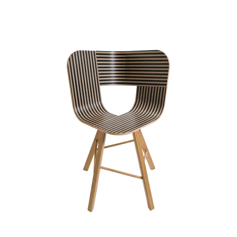 Four Legs Chair TRIA WOOD by Colé Italia