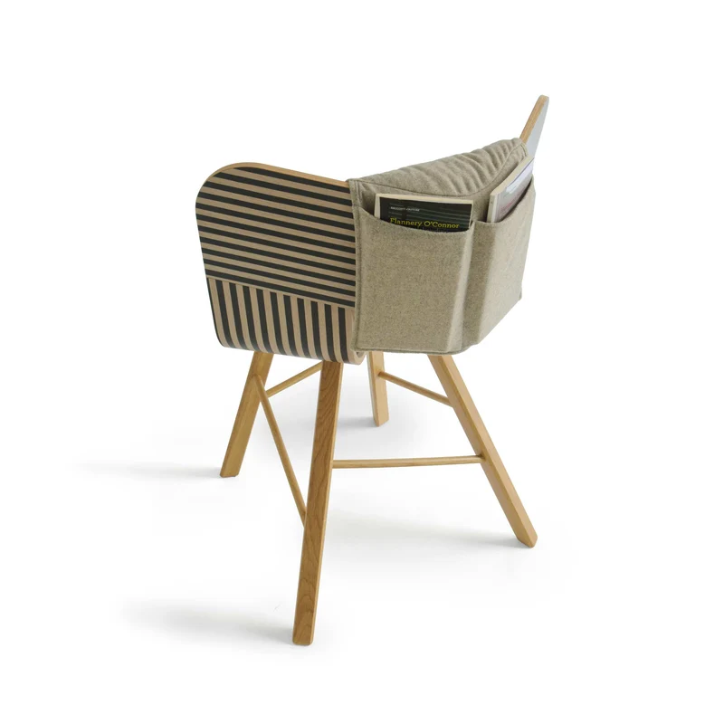 Four Legs Chair TRIA WOOD by Colé Italia
