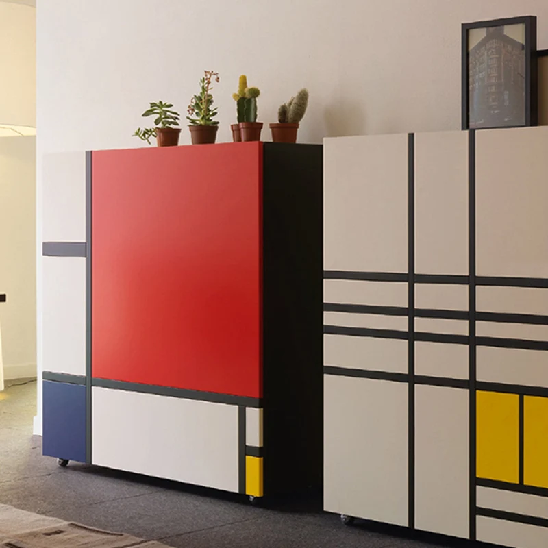 Cabinet HOMAGE 1 TO MONDRIAN by Shiro Kuramata for Cappellini