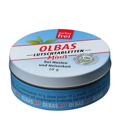 Olbas Klassik Minis Lutschpastillen 20g Dose Zuckerfrei