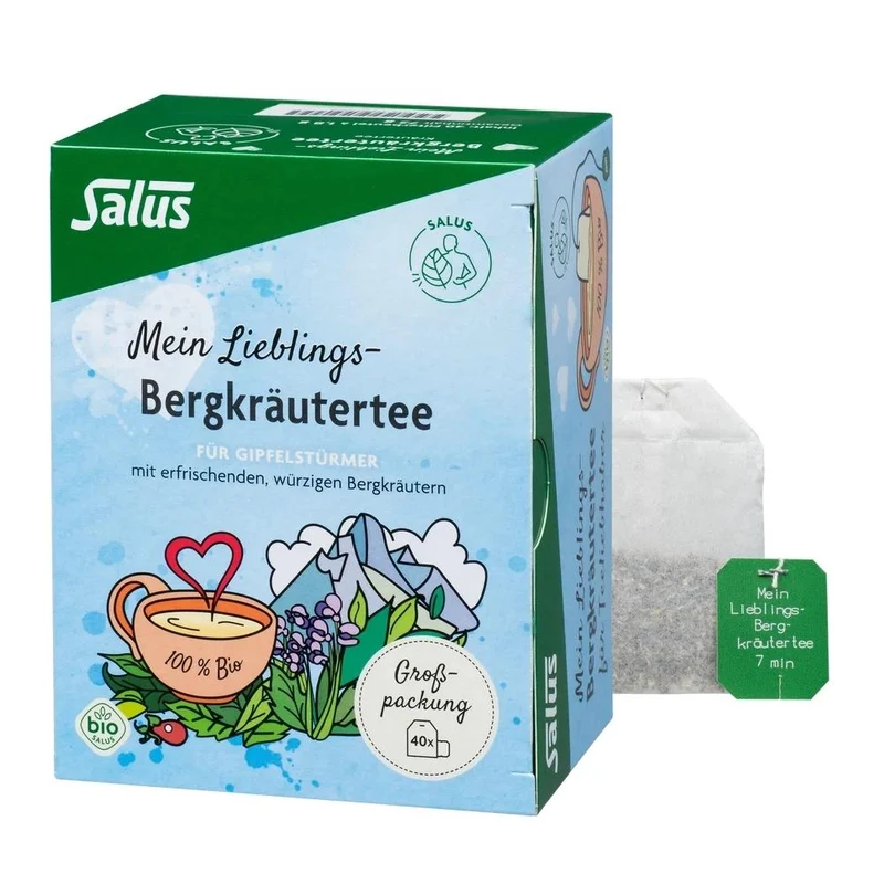 Salus Mein Lieblings-Bergkräuter-Tee 40 Filterbeutel Bio