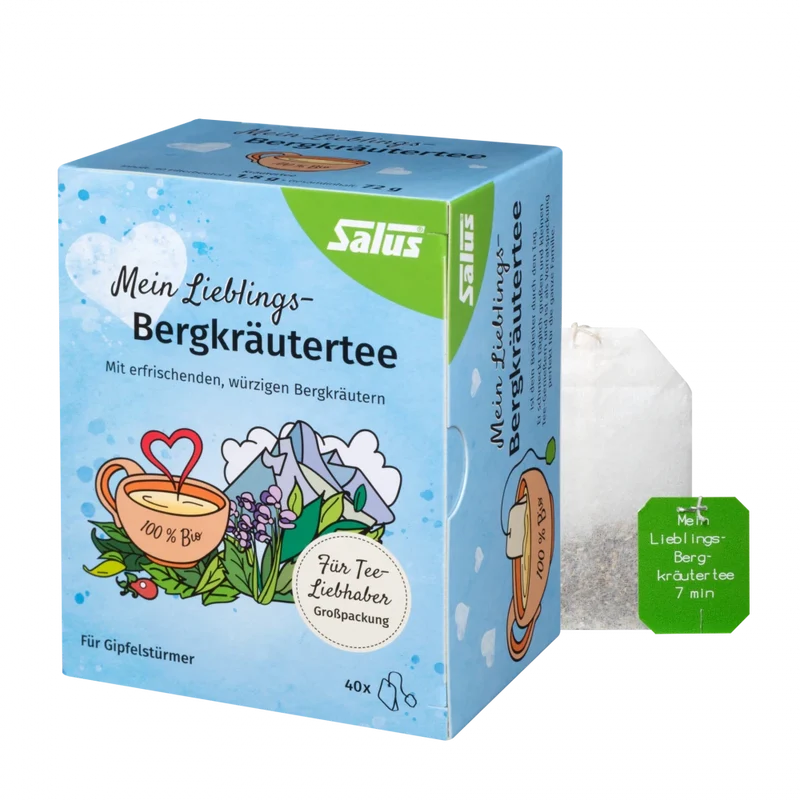 Salus Mein Lieblings-Bergkräuter-Tee 40 Filterbeutel Bio