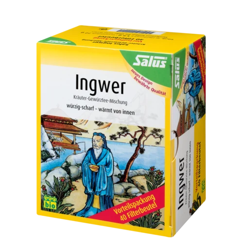 Salus Ingwer Kräuter-Gewürztee-Mischung Bio 40 Filterbeutel