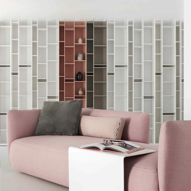 Modular Bookcase RANDOM by Eva Paster & Michael Geldmacher for MDF Italia
