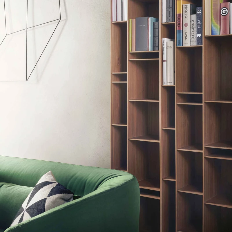 Modular Bookcase RANDOM by Eva Paster & Michael Geldmacher for MDF Italia