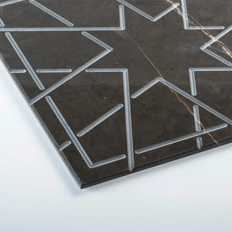 Marble Square Charger PALATINA by Gabriele D'Angelo
