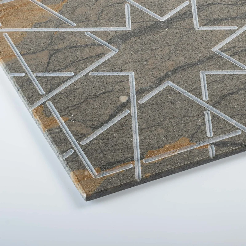 Marble Square Charger PALATINA by Gabriele D'Angelo