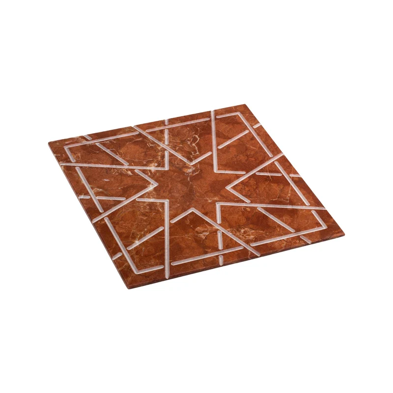 Marble Square Charger PALATINA by Gabriele D'Angelo