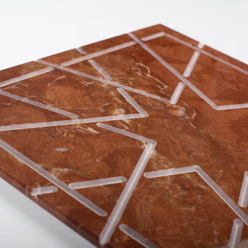Marble Square Charger PALATINA by Gabriele D'Angelo