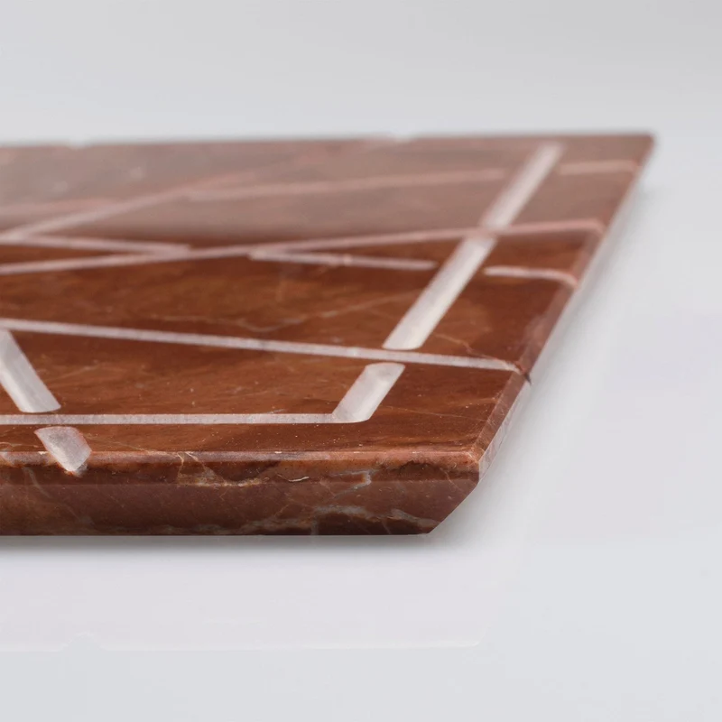 Marble Square Charger PALATINA by Gabriele D'Angelo