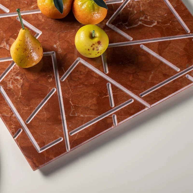Marble Square Charger PALATINA by Gabriele D'Angelo