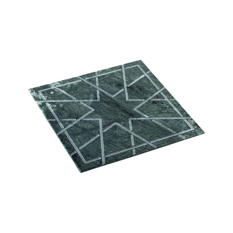 Marble Square Charger PALATINA by Gabriele D'Angelo