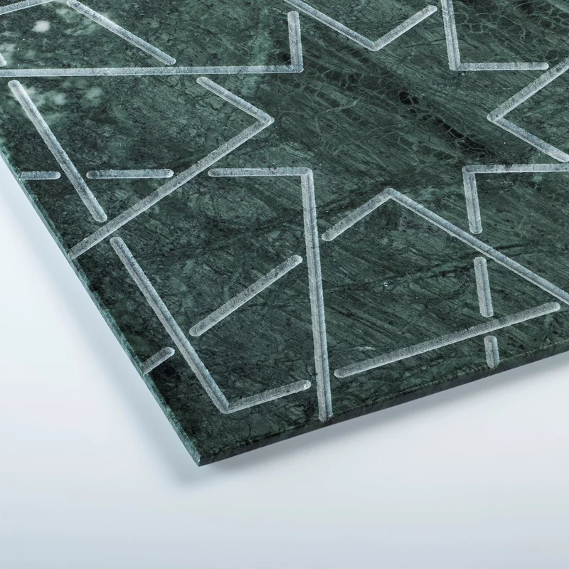 Marble Square Charger PALATINA by Gabriele D'Angelo