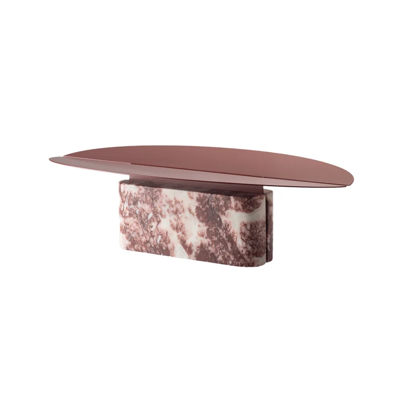 Marble and Steel Centrepiece ORIGINE by Alessandra Grasso for Kimano