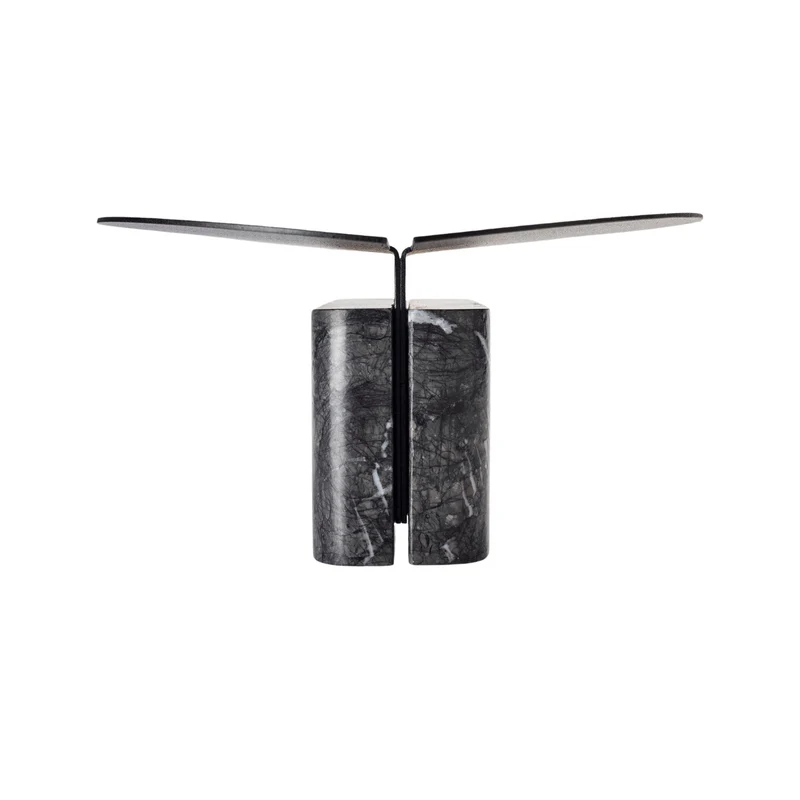 Marble and Steel Centrepiece ORIGINE by Alessandra Grasso for Kimano