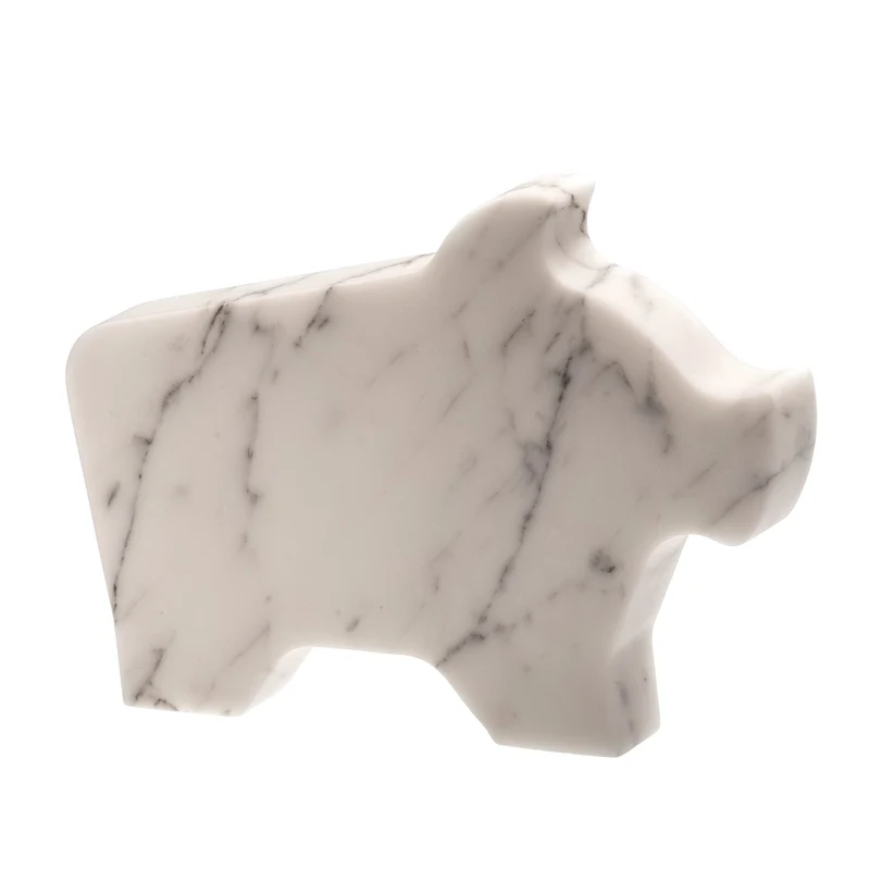 Marble Paperweight MAIALINO GRANDE by Alessandra Grasso