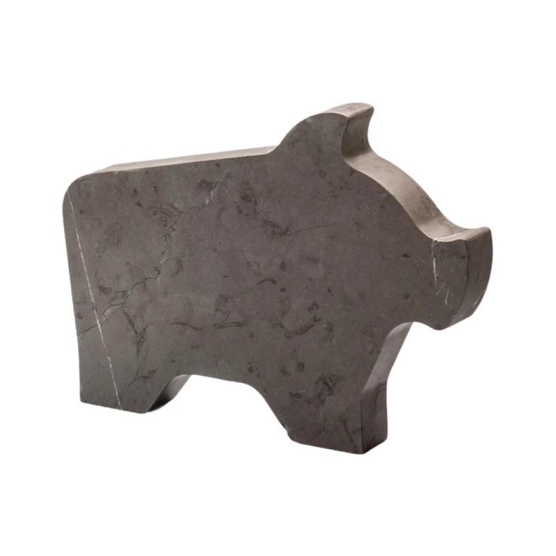 Marble Paperweight MAIALINO GRANDE by Alessandra Grasso