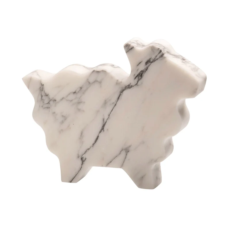 Marble Paperweight PECORELLA GRANDE by Alessandra Grasso