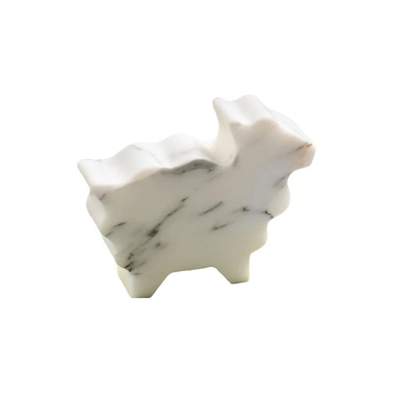 Marble Paperweight PECORELLA PICCOLA by Alessandra Grasso