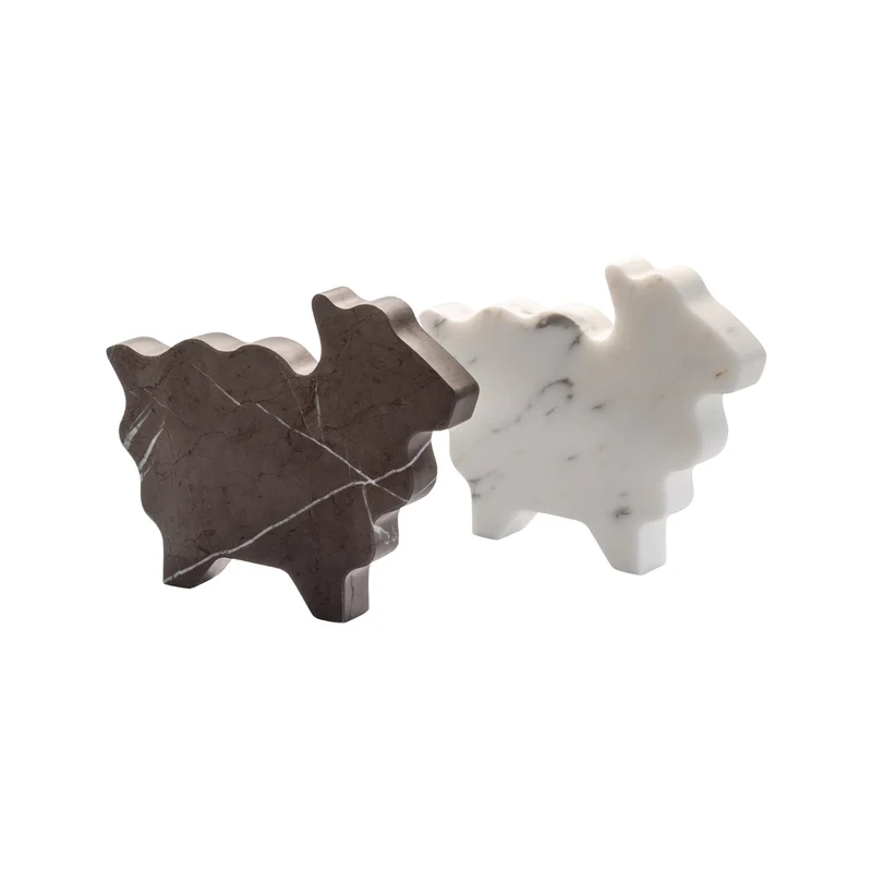 Marble Paperweight PECORELLA PICCOLA by Alessandra Grasso