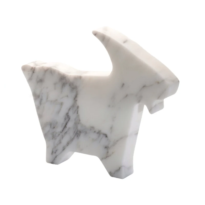 Marble Paperweight CAPRETTA GRANDE by Alessandra Grasso