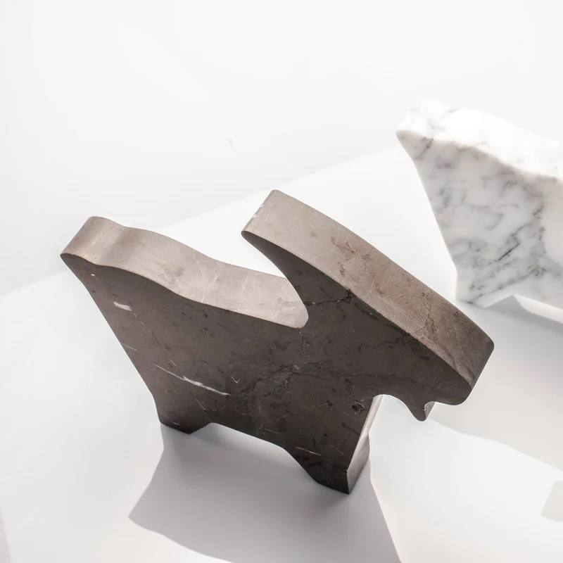 Marble Paperweight CAPRETTA GRANDE by Alessandra Grasso
