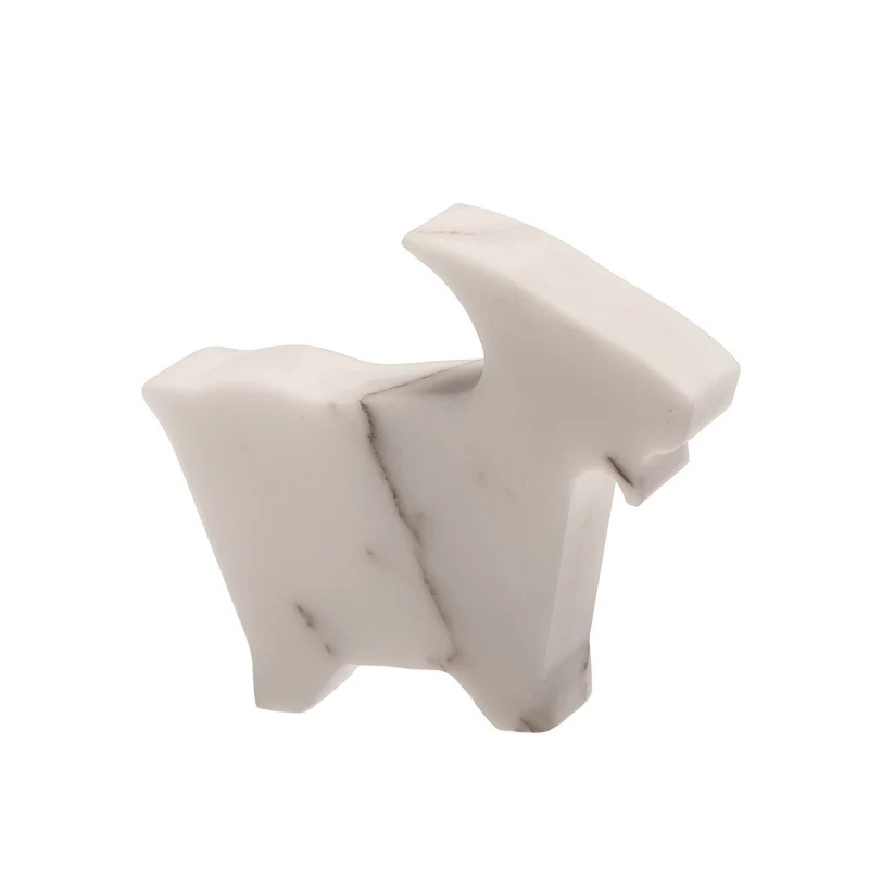 Marble Paperweight CAPRETTA PICCOLA by Alessandra Grasso