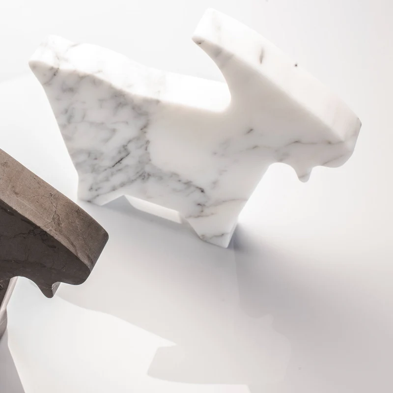 Marble Paperweight CAPRETTA PICCOLA by Alessandra Grasso