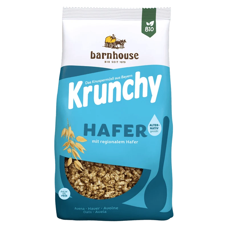 Barnhouse Bio Krunchy Pur Hafer 375g