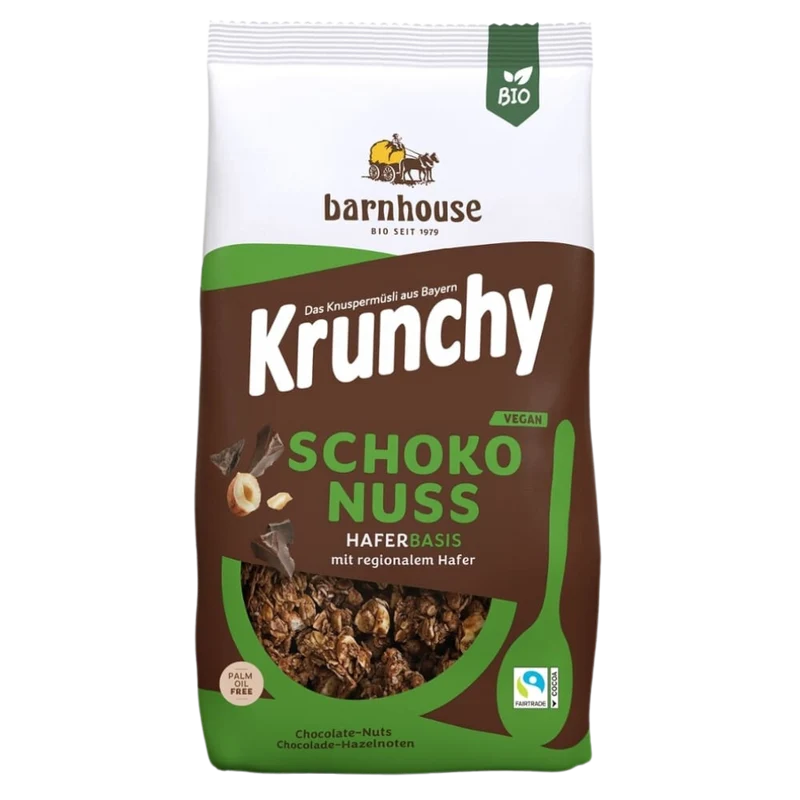 Barnhouse Bio Krunchy Schoko Nuss 375g