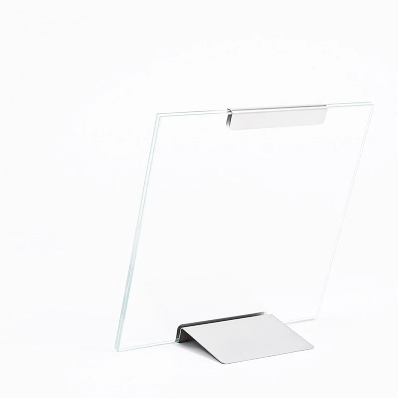 Glass and Steel Frame GALAPAGOS by Bruno Munari