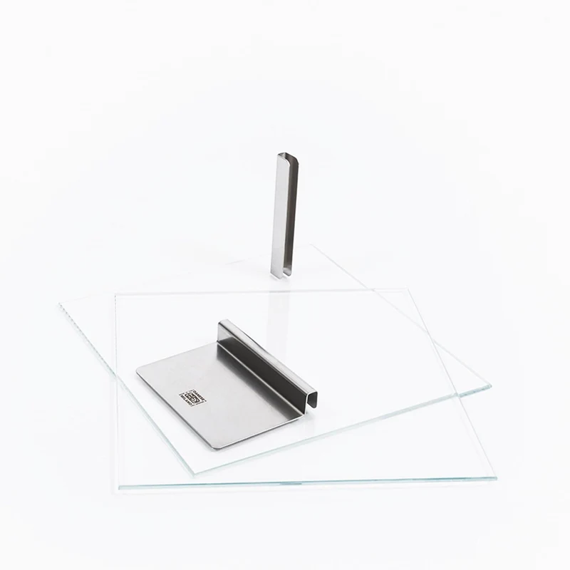 Glass and Steel Frame GALAPAGOS by Bruno Munari