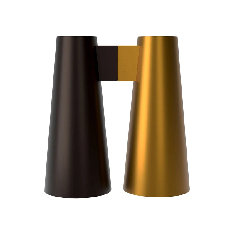 Steel Salt and Pepper Set BINO & BINA by Marco De Masi for Cyrcus Design
