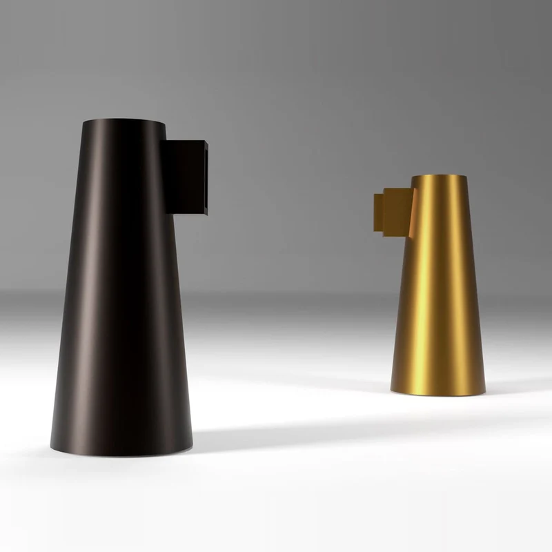 Steel Salt and Pepper Set BINO & BINA by Marco De Masi for Cyrcus Design