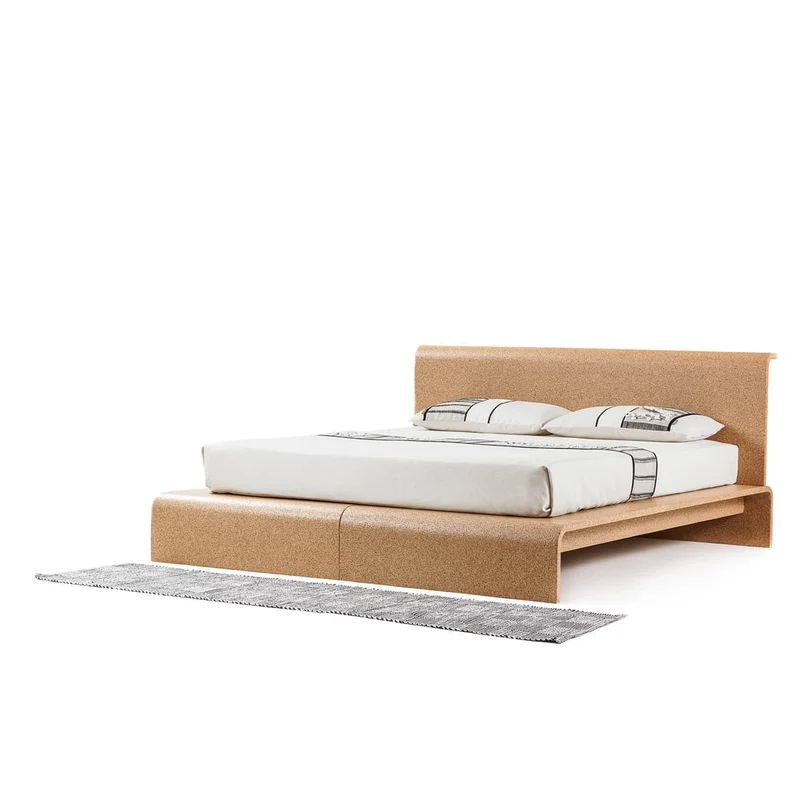 Cork and Wood Bed BISU