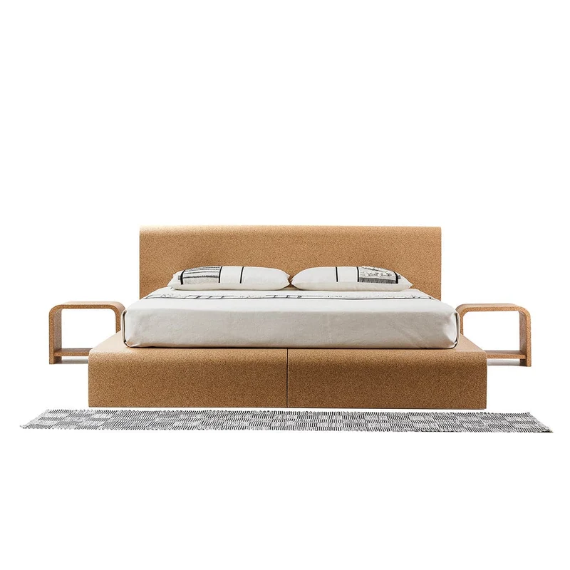 Cork and Wood Bed BISU