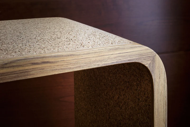 Cork and Wood Bed BISU