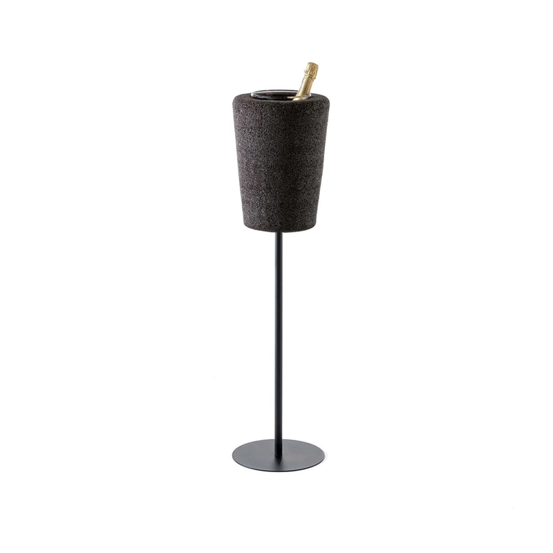 Ice Bucket and Stand FRAPPÉ 100 by Jari Franceschetto for Suber