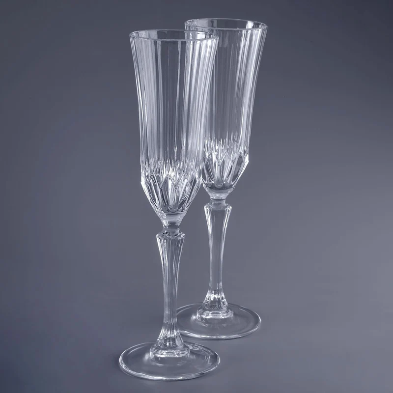 RCR Adagio 6-teiliges Flöten-Glas-Set 180 ml